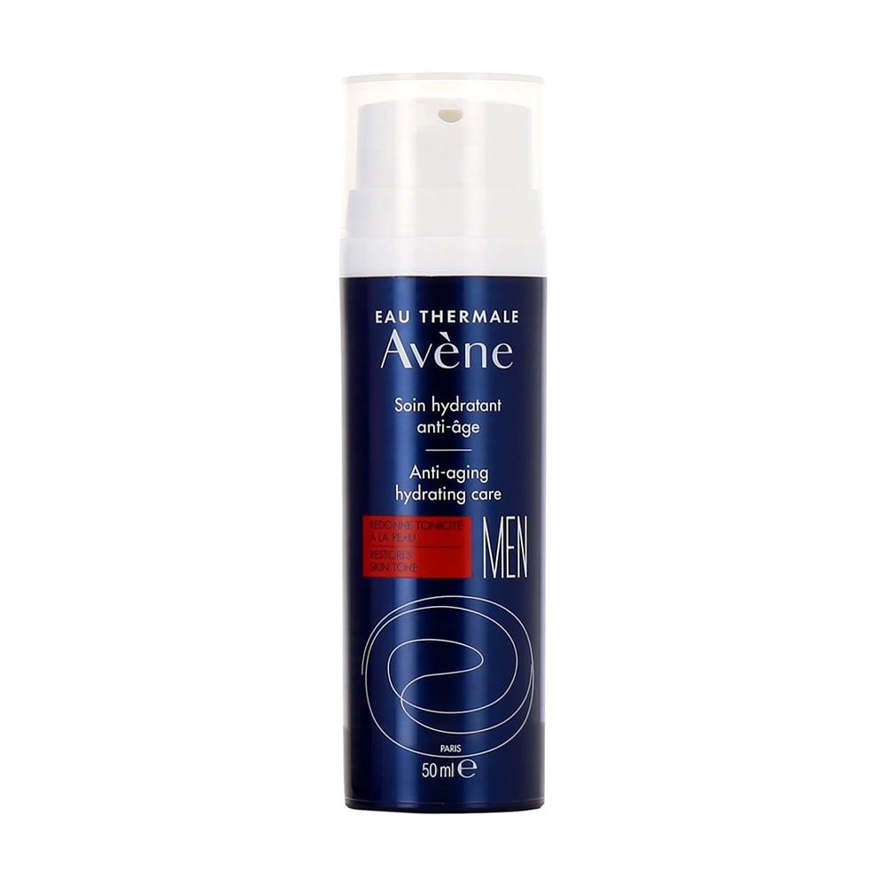 Чоловічий крем для обличчя Avene Anti-Aging Hydrating Care Men, 50 мл